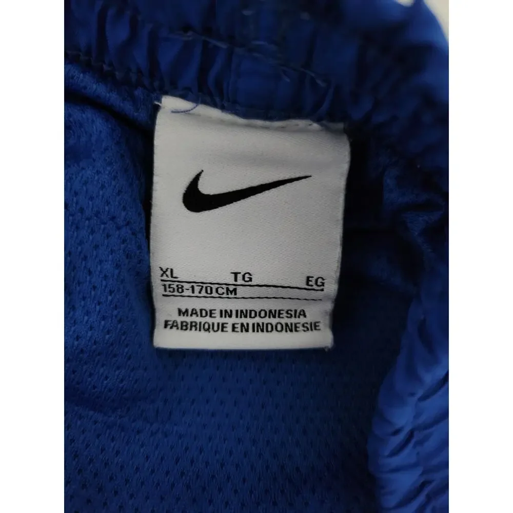 XL Nike blue swim trunks